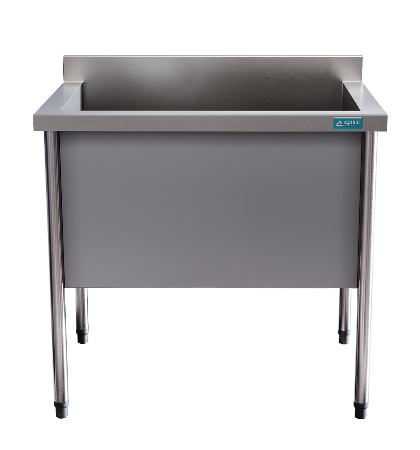 Tanque em Aço Inox 70x70x90